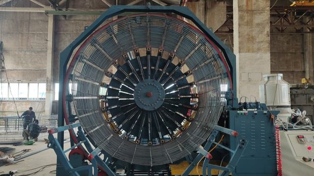 Станок для сварки каркасов труб HGZT-2400 смотреть онлайн