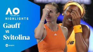27.01.2026 | ОБЗОР ИГРЫ | Кори Гауфф - Элина Свитолина | 1/4 финала | AO 2026 | Highlights