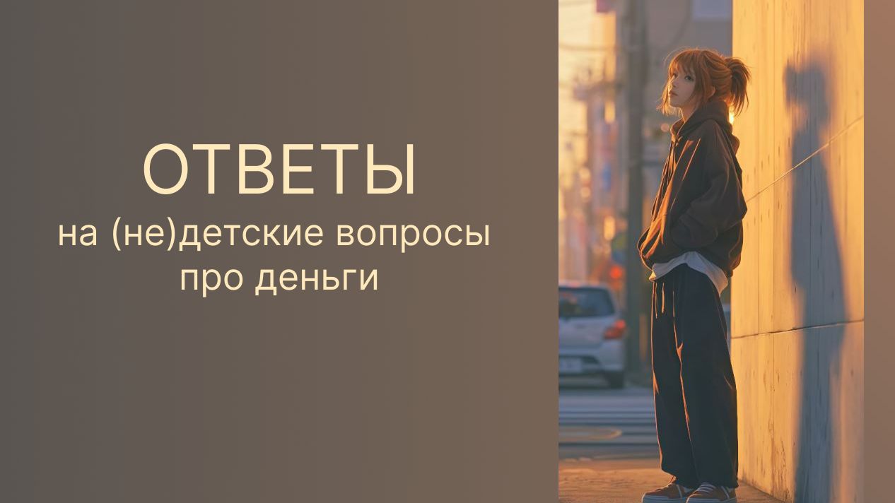 Недетские вопросы о деньгах смотреть онлайн