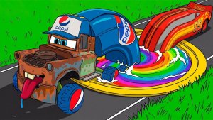 Машинки летают и прыгают! Развивающие мультики Машины помощники. Мультфильмы про машинки