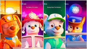 Мультики для Детей Щенячий Патруль Tiles Hop - ЗУМА, МАРШАЛЛ, РОККИ, ГОНЩИК