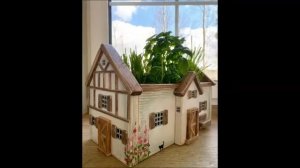 Деревянные домики-вдохновлялась из интернета!