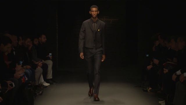 Показ мужской коллекции Ferragamo осень-зима 2017-2018