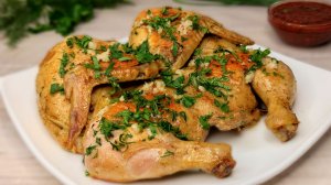 КУРИЦА жареная ЦЕЛИКОМ на сковороде! Цыпленок ТАБАКА!