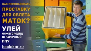 Облет маток 10 рамочный улей ППУ Нижегородец