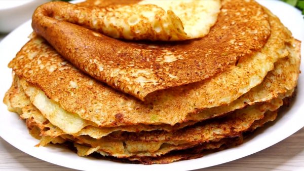 Блины с капустой - рецепт на Eda.video