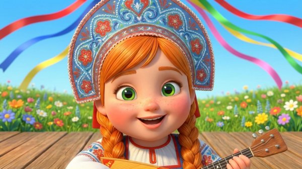 Ой да люли, мои люли | Современная народная песня для детей