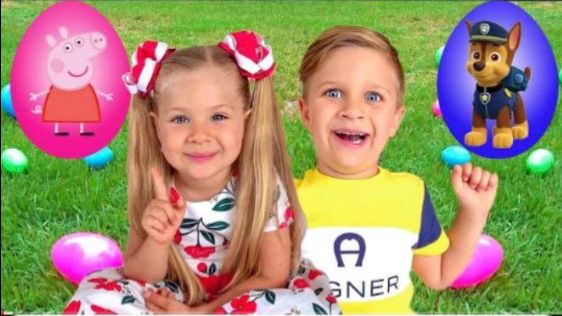 Диана и Рома нашли Огромные Яйца-Сюрпризы с игрушками смотреть онлайн