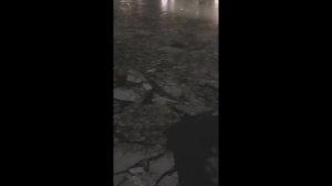 Москва река зимой