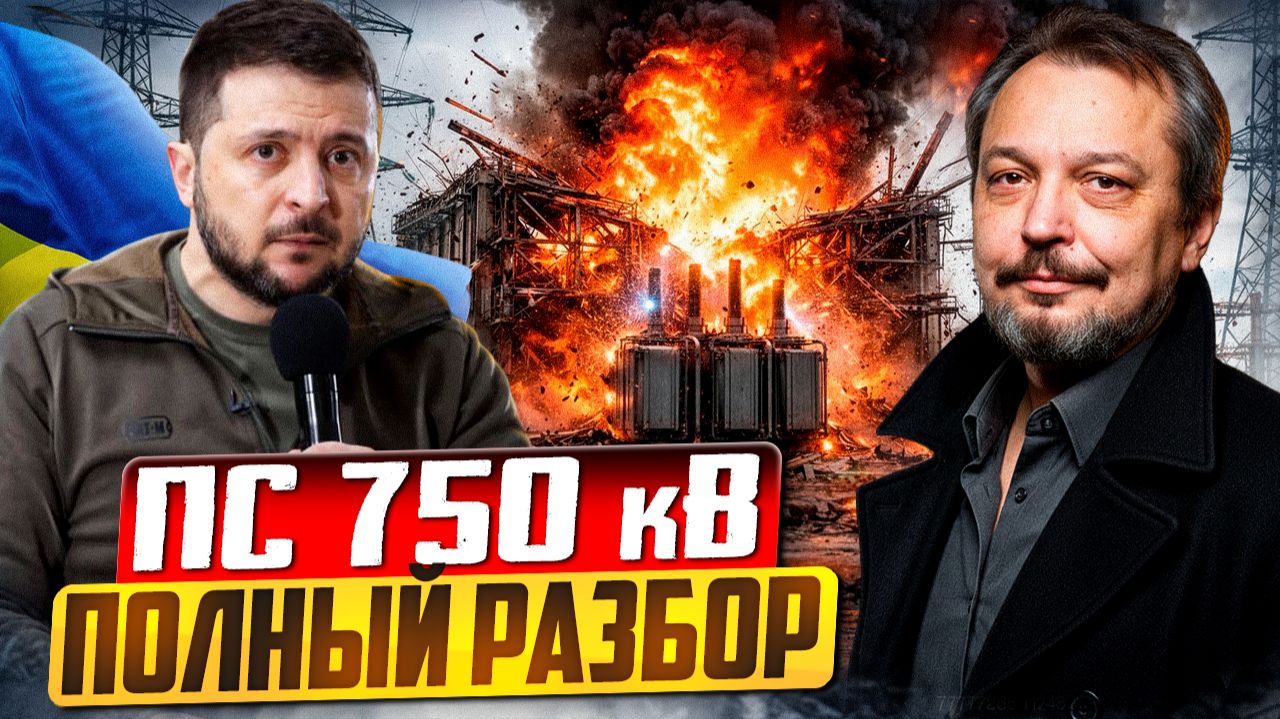 Конец света на Украине: Подстанции 750 кВ. ПОЛНЫЙ РАЗБОР
