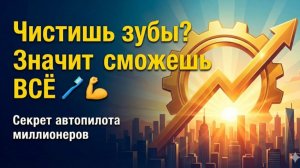 Чистишь зубы? Значит сможешь ВСЁ 🪥💪 Секрет автопилота миллионеров