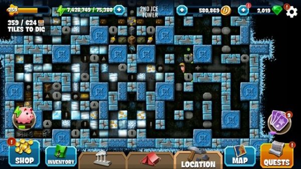 Вторая Ледяная Башня | 2nd Ice Tower | Ледяной Маркиз: Переиздание | Diggy's Adventure