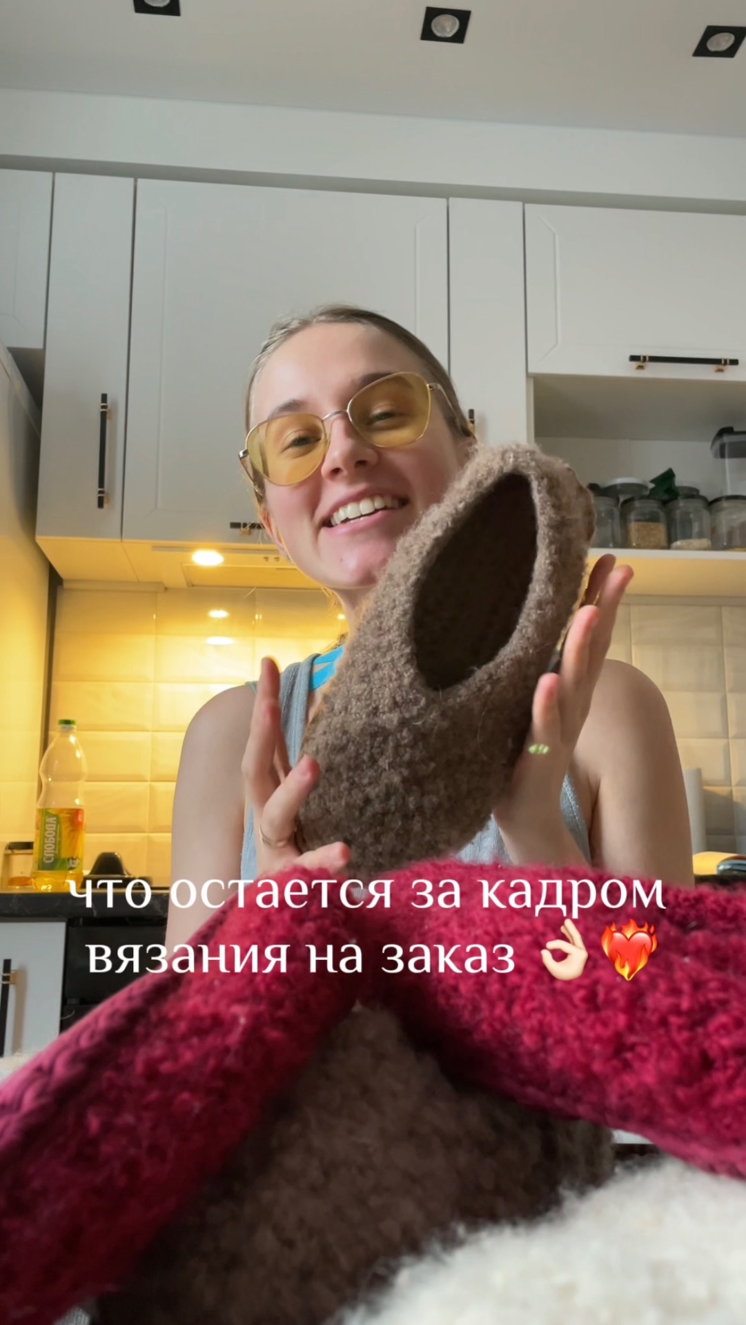 Что остается за кадром вязания на заказ?