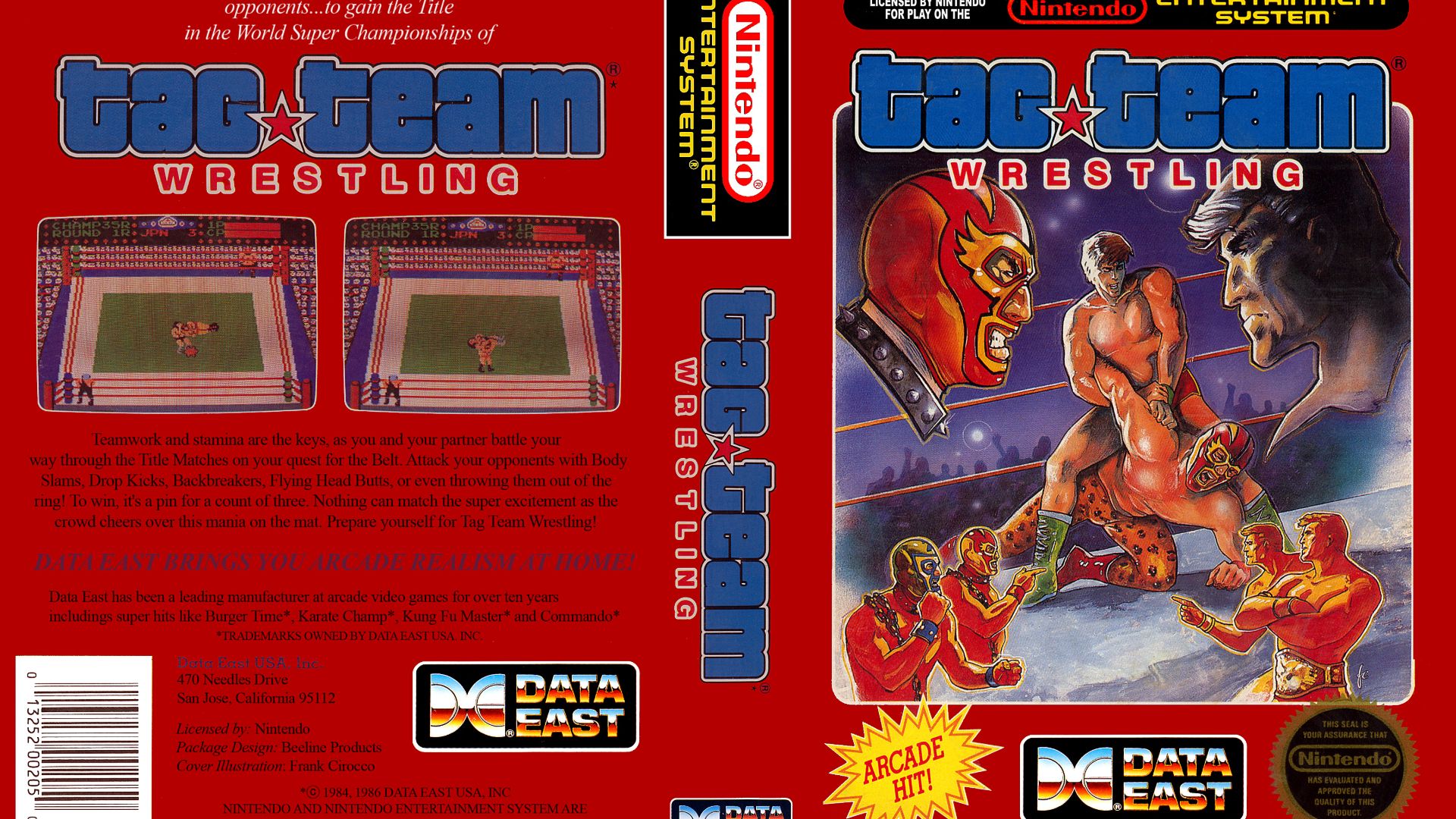 Tag Team Wrestling (NES) смотреть онлайн