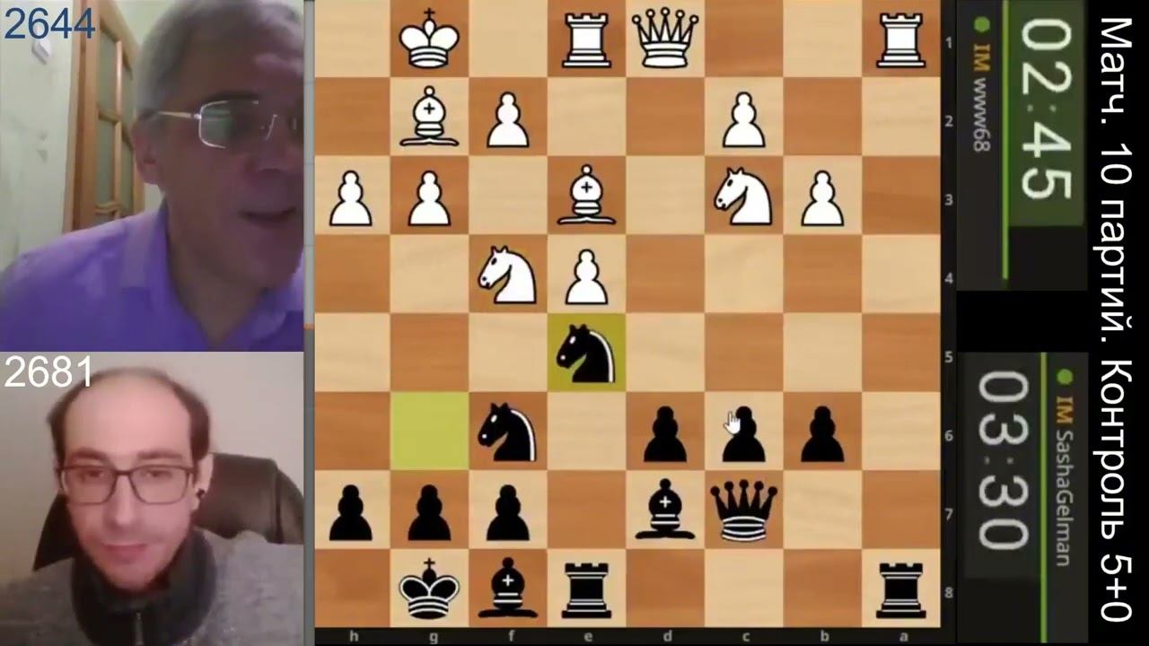 Защиту Филидорова Саша играет здорово, да? Дмитрий Щукин - Александр Гельман. Партия№3 смотреть онлайн