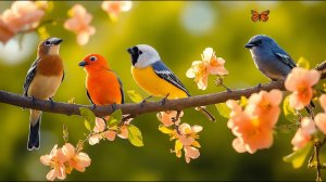 Расслабляющие звуки фортепиано и пения птиц. 🐦 Успокаивающая атмосфера для спокойного ума и сна.