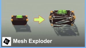 Asset Unity - Mesh Exploder (Взрыватель сетки)