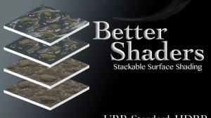 Asset Unity - Better Shaders - Standard/URP/HDRP (Улучшенные шейдеры - Стандартные/URP/HDRP)