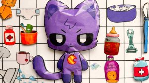 Catnap беременна 🤰)) какие чудесные малыши и все в блестках 👶🏻