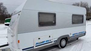 Немецкий караван-турист DETHLEFFS на 3-4 места с французской кроватью из Нидерланов