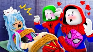 E-Girl, девушка-паук, застрявшая в руках Джей Джея и Майки Спайдермена! Анимация