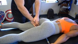 MUSCLE DANCER gets MASSIVE Chiropractic Adjustments!