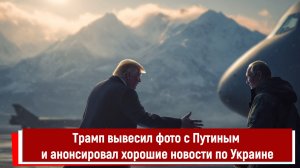 Трамп вывесил фото с Путиным и анонсировал хорошие новости по Украине