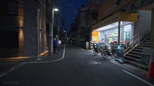 Токио, Япония - от Гококудзи до Идабаси, прогулка от заката до ночи