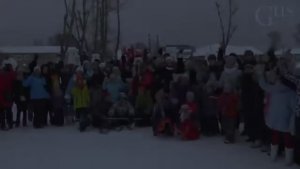 Зимние гулянья в посёлке Уршельский 13 января 2019 г