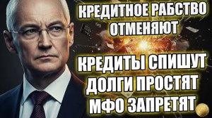 ИПОТЕКА — ВСЁ? Что значит план Белоусова по списанию долгов