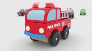 Изучаем цвета с игрушками машинками и автобусом - Мультфильмы для детей - Мультики про машинки