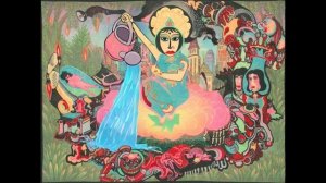 Райский сад колосья май #регги #нейросетьфантазии #психодел #морковки #LEXX