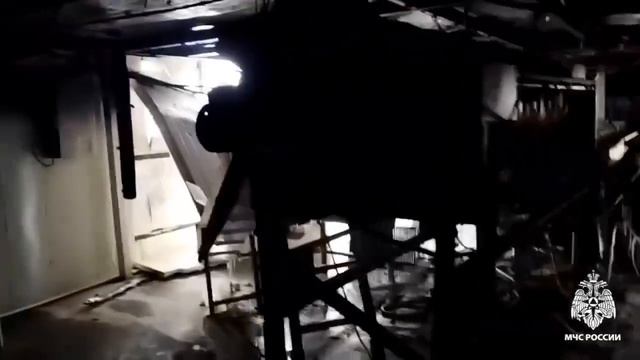 Пожар на птицефабрике посёлок Сосновый. 27.01.2026г.