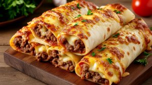 Вкуснее Любой Шаурмы! Гениальный Ужин из Лаваша и Фарша за 15 Минут