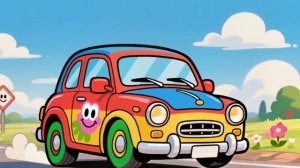 Машинки под дождем мультик