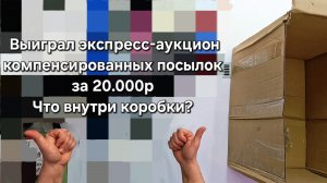 Обзор Mуstery box!Купил лот на аукционе от Х5Group за 20 т.р! Никто не знает ,что внутри....