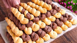 Самое вкусное и красивое печенье! Тает во рту! К чаю