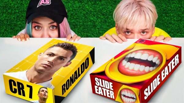 НЕ ОТКРЫВАЙ МИСТЕРИ БОКС RONALDO И SLIDE EATER В 3:00 НОЧИ !!