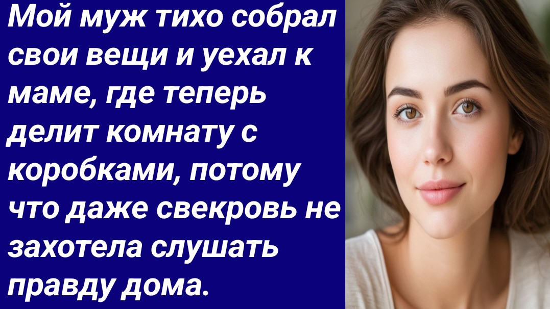 Истории со Смыслом/Мой муж тихо собрал свои вещи и уехал к маме.../Истории из жизни/Аудиорассказ смотреть онлайн