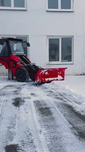 ❄️ Отвал поворотный ❯ Мини-Погрузчик RED Super ❯ #минипогрузчик #red