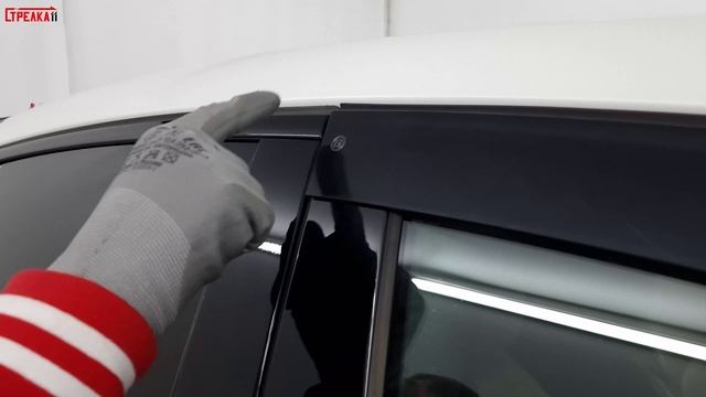 Дефлекторы (ветровики) окон 2D - BMW X6 (G06) с 2019г.в., прямые - Стрелка11 смотреть онлайн