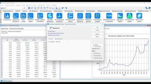 ПО СтатСофт - Построение линейных графиков