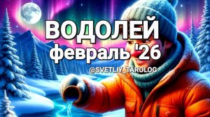 ♒️ ВОДОЛЕЙ.  ФЕВРАЛЬ 2026 год 🔮