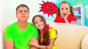 Настя ревнует папу и учится справляться с этим