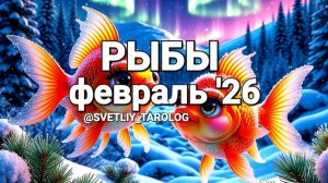 ♓️ РЫБЫ. ФЕВРАЛЬ 2026 год 🔮