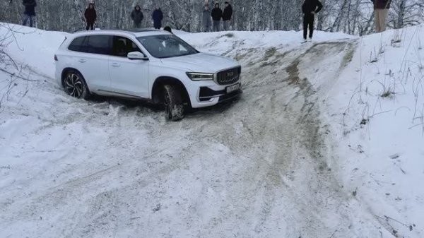 Geely Monjaro на бездорожье против европейце и японцев!