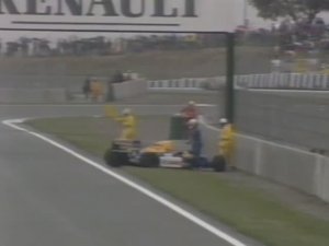 Формула 1. Авария Патрезе на Гран-при Испании 1992 (гонка)