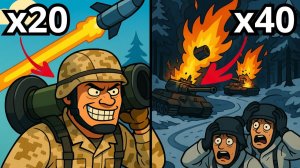 ЧТО ЕСЛИ 20 МОРСКИХ ПЕХОТИНЦЕВ США с ПТРК "Джавелин" попадут в Арденнскую операцию в 1944 году?