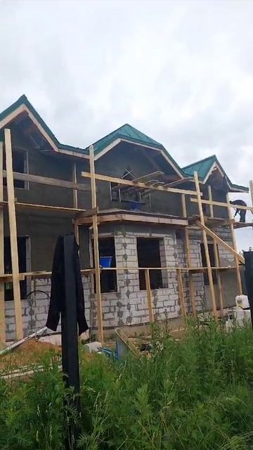 Реализация нашего проекта - дом в стародачном стиле на водохранилище под Серпуховом