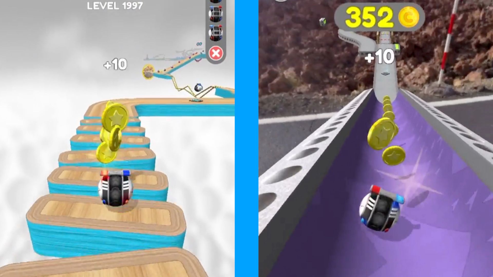 Going Balls  Super Speed run Gameplay New Update Level 1997